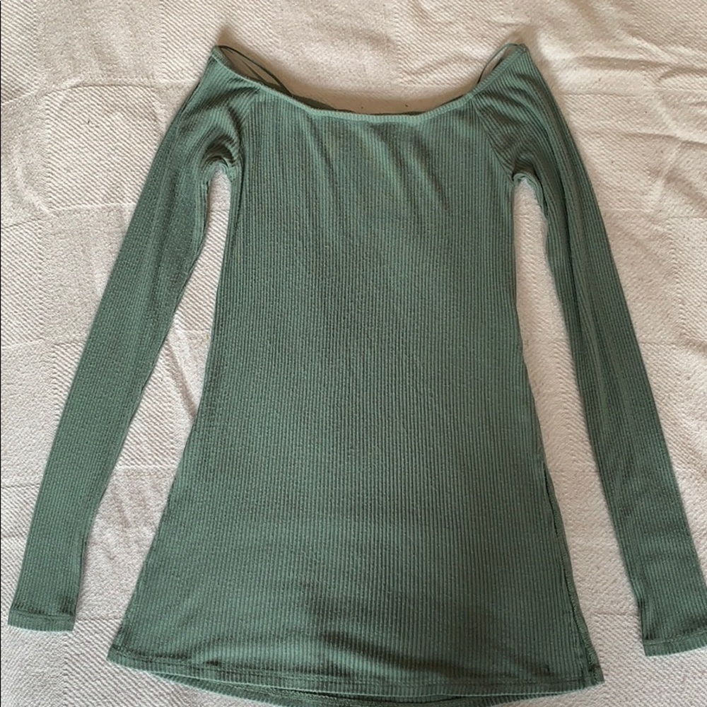 Long Off-the-Shoulder Top